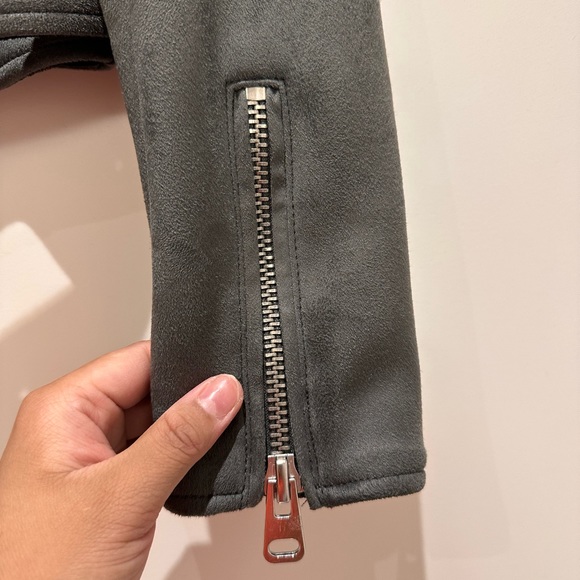 ZARA | suede effect jacket - Picture 5 of 5